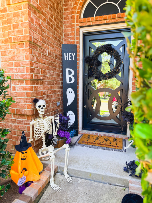 Hey Boo Sign